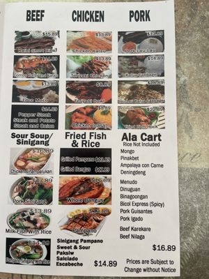 Menu photo 5 Millet’s Cafe Beaumont, CA