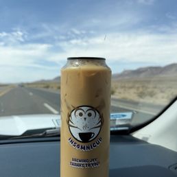 Ice hazelnut latte Ice hazelnut latte