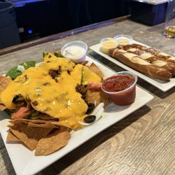 Nachos, Bavarian soft pretzels
