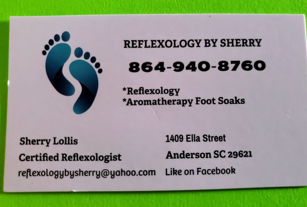 Reflexology By Sherry Logo