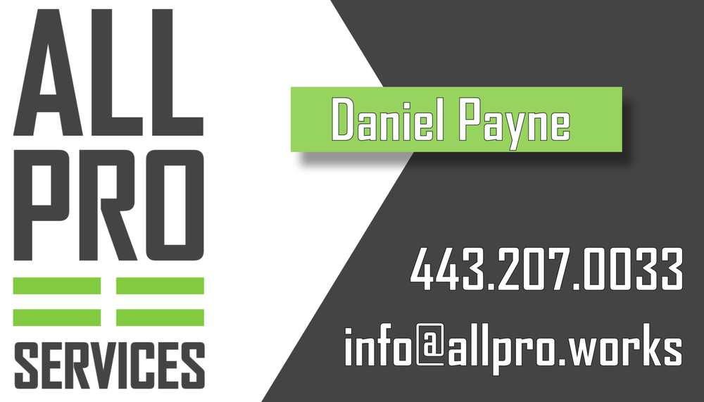 Slide of All Pro Services