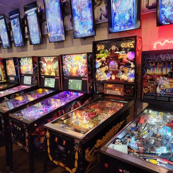 Continues Arcade - Pinball line up - Bars Near Me - Alexandria, Virginia