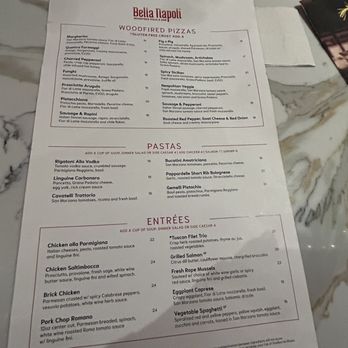 Bella Napoli - Food menu - Italian Near Me - Schaumburg, Illinois