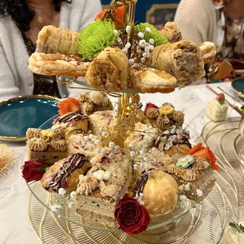 Rose Valley Sweets - Persian desserts from their high tea menu - Coffee & Tea Near Me - Johns Creek, Georgia Rose Valley Sweets - Persian desserts from their high tea menu - Coffee & Tea Near Me - Johns Creek, Georgia