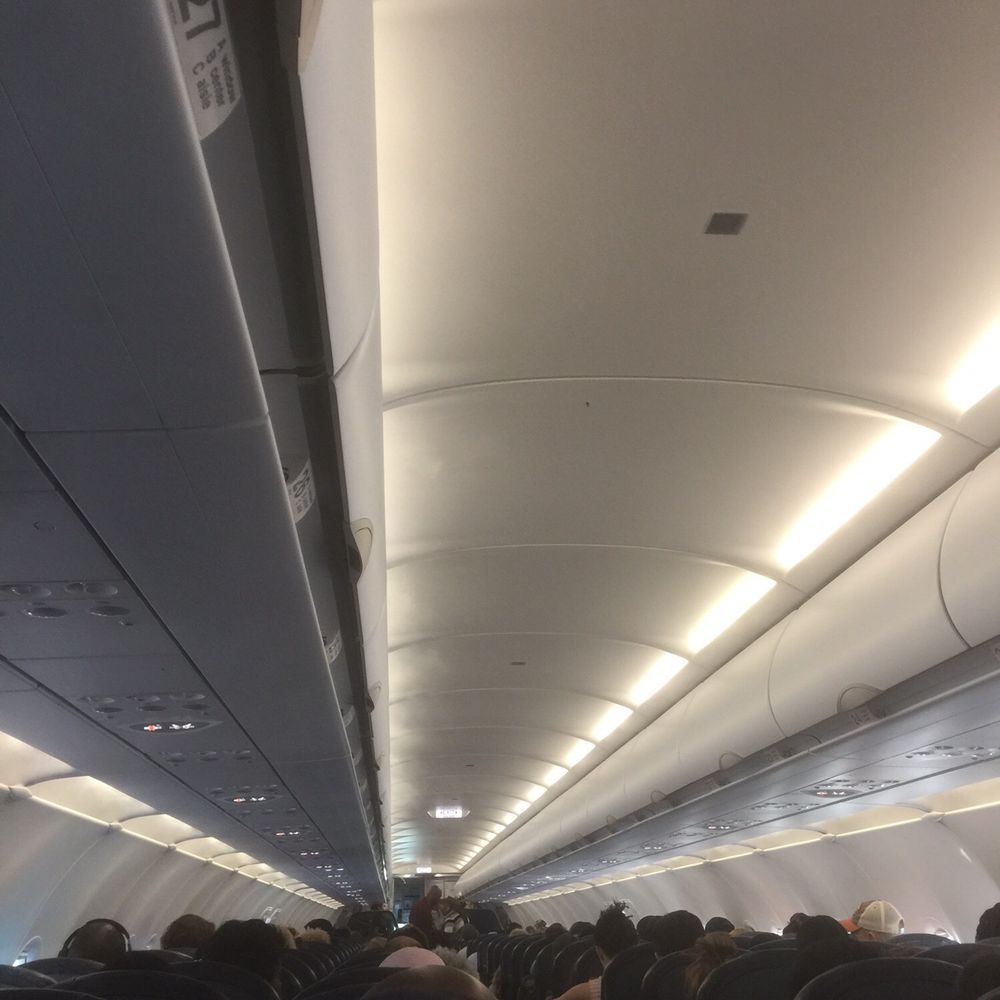 Spirit Airlines - Light most coming from the overhead vents - Airlines Near Me - Kenner, Louisiana Spirit Airlines - Light most coming from the overhead vents - Airlines Near Me - Kenner, Louisiana