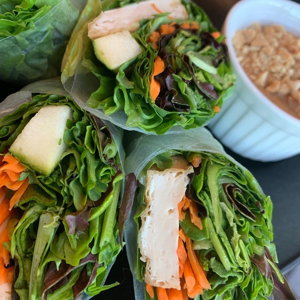 Eggplants Thai Cuisine - Garden rolls - Thai Near Me - Temecula, California Eggplants Thai Cuisine - Garden rolls - Thai Near Me - Temecula, California