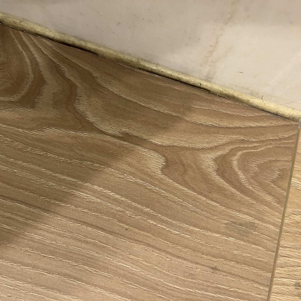 Budget Flooring - They used this horrible yellow caulk which is separating from the tub - Flooring Near Me - North Las Vegas, Nevada Budget Flooring - They used this horrible yellow caulk which is separating from the tub - Flooring Near Me - North Las Vegas, Nevada