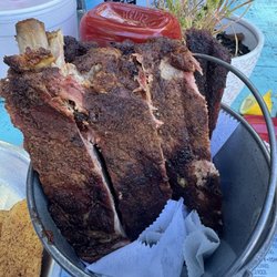 Evan's Barbeque Company - I love baby back ribs but these ribs were falling off the bone.