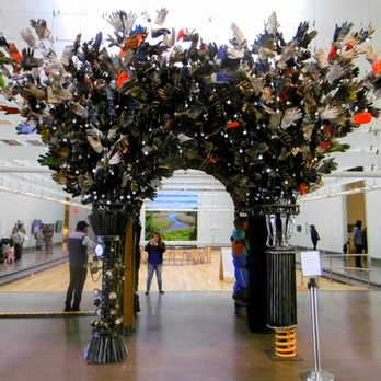Queens Museum - Archway made of sanitation workers' gloves and tools by Mierle Laderman Ukeles - Museums Near Me - Corona, New York Queens Museum - Archway made of sanitation workers' gloves and tools by Mierle Laderman Ukeles - Museums Near Me - Corona, New York
