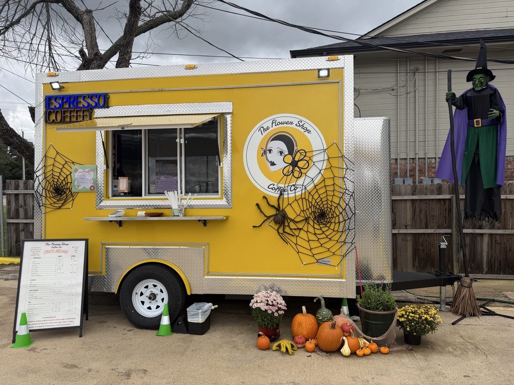 The Flower Shop Coffee Logo