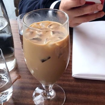 Tilikum Place Cafe - Iced latte - New American Near Me - Seattle, Washington