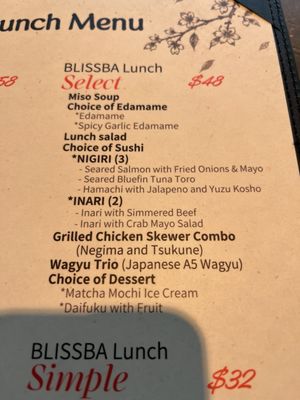 Menu photo 6 Sushi Blissba Cypress, CA