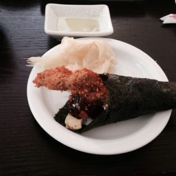 Sushi Fish Attack - Soft shell crab handroll - Sushi Bars Near Me - San Diego, California Sushi Fish Attack - Soft shell crab handroll - Sushi Bars Near Me - San Diego, California