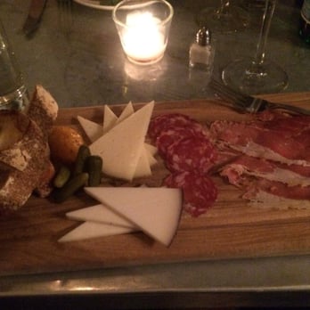 Satis Bistro - Meat and cheese platter as part of their restaurant week pre fixe menu, absolutely fantastic - Wine Bars Near Me - Jersey City, New Jersey
