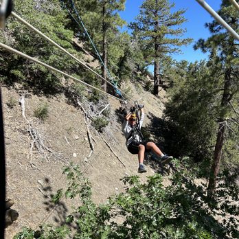 Ziplines at Pacific Crest - Ziplining Near Me - Wrightwood, California