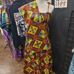 Charleston Indoor Swap Meet - This is one of our new dresses that came on. A customer bought one and came back to show us how it looked on. Beautiful.