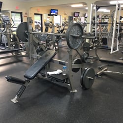 Lelia Patterson Center - Free weight and cardio section