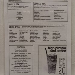 Bearcat Den Energy and Nutrition - Here's the menu, my friends...