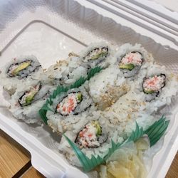 Irori BBQ House - 3 California rolls from Irori Aug.15,2026. It was beyond disappointing. There was almost no avocado in it at all. Was so tiny. NEVER again!!