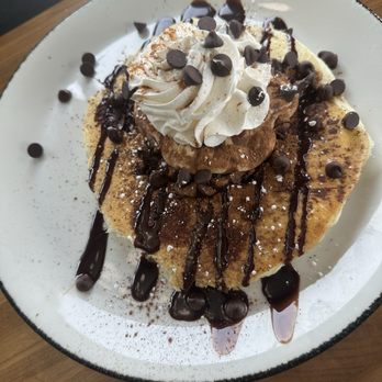 Era Cafe - Tiramisu pancake upgrade - Breakfast & Brunch Near Me - Wausau, Wisconsin