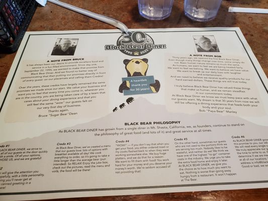 Menu photo 2 Black Bear Diner Chino Chino, CA Menu photo 2 Black Bear Diner Chino Chino, CA