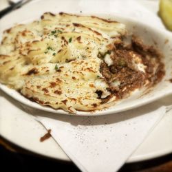 The Grasshopper - Shepherd's pie after we tucked in