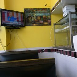 3 booths and one table