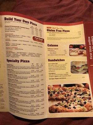 Menu photo 1 Ferraro's On The Hill Compton, CA