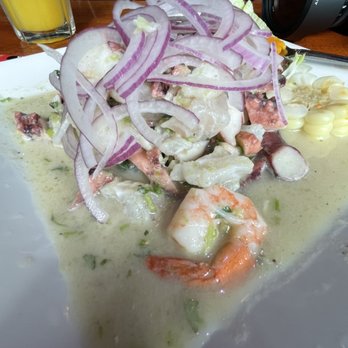 Sabor a Perú - Ceviche De Pescado, Pulpo Y Camarón - Peruvian Near Me - Miami, Florida Sabor a Perú - Ceviche De Pescado, Pulpo Y Camarón - Peruvian Near Me - Miami, Florida