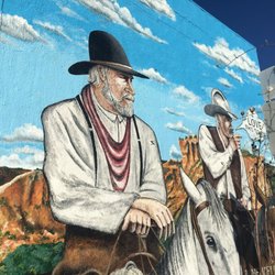 Bison Cafe - Impressive artwork around town