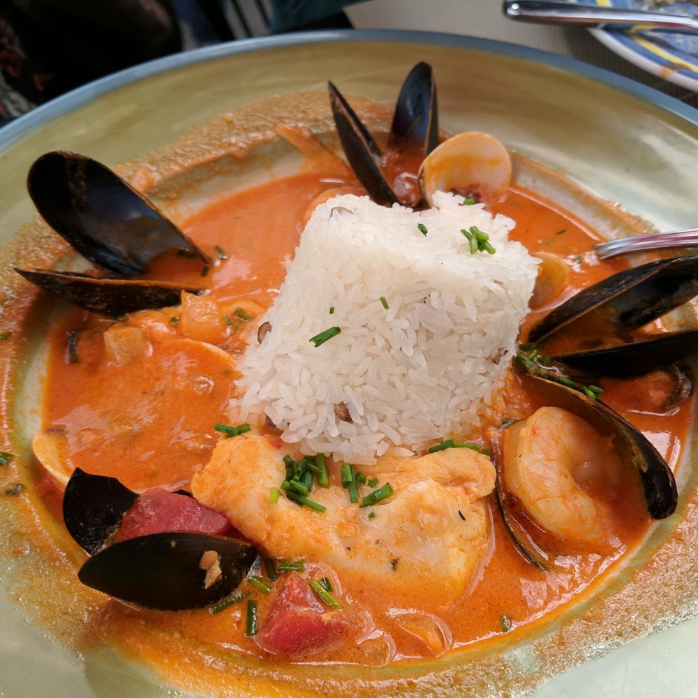 Fiddle River Restaurant - Fiddle Fish Pot - Seafood Near Me - Jasper, Alberta