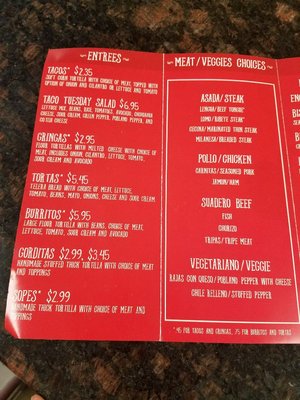 Menu photo 3 Taco Tuesday Wood Dale, IL
