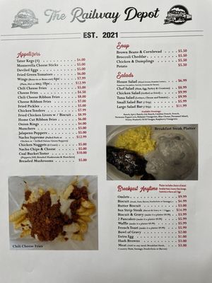 Menu photo 2 The Railway Depot Richlands, VA Menu photo 2 The Railway Depot Richlands, VA