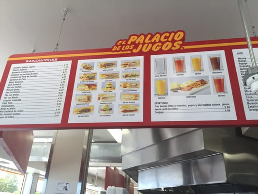 Menu photo 8 El Palacio De Los Jugos Miami, FL Menu photo 8 El Palacio De Los Jugos Miami, FL