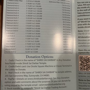 Shirdi Sai Darbar - Donation seeking scam and nothing more. - Hindu Temples Near Me - Sunnyvale, California Shirdi Sai Darbar - Donation seeking scam and nothing more. - Hindu Temples Near Me - Sunnyvale, California