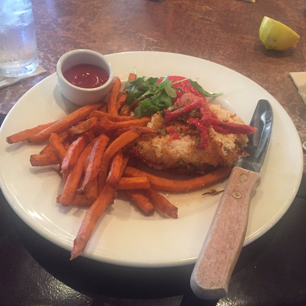 Brick Restaurant - Spinach stuffed chicken - New American Near Me - Jacksonville, Florida