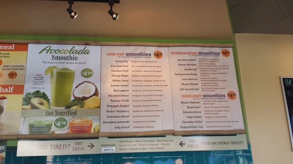 Menu photo 5 Tropical Smoothie Cafe Alexandria, VA Menu photo 5 Tropical Smoothie Cafe Alexandria, VA