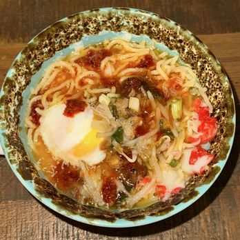 Birdhouse - Tonkotsu Ramen with Krab and Chicken added. Chili oil drizzle. - Ramen Near Me - Erie, Colorado