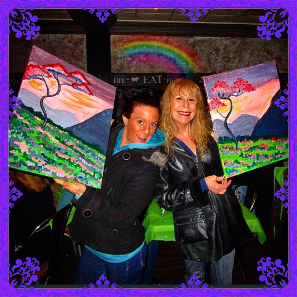 Yaymaker - Paint Nite w/ my mom was so much fun! We did things like this when I was a kid! Instructor was awesome & easy to follow! - Paint & Sip Near Me