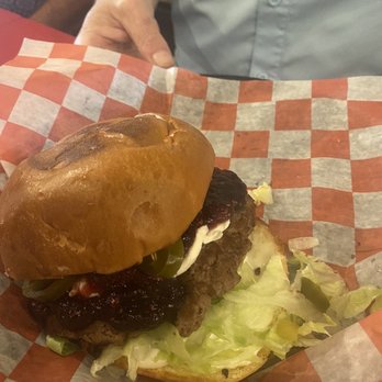 Pop Top Burgers - Razz burger - Burgers Near Me - Webster, Texas