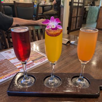 Casa Canela - Flight of mimosas - Mexican Near Me - Stevenson Ranch, California