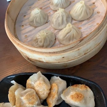 Dumpling Era - 1. Shanghai Soup Dumplings and 1. Pork Dumpling with Napa Cabbage - Chinese Near Me - San Bruno, California