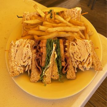 Gilchrist Restaurant - Turkey Club w/ French Fries - Breakfast & Brunch Near Me - Atlantic City, New Jersey Gilchrist Restaurant - Turkey Club w/ French Fries - Breakfast & Brunch Near Me - Atlantic City, New Jersey