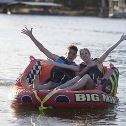 Bass Point Resort - Rent our Big Mable tube for guaranteed fun.