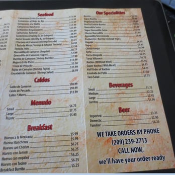 Taqueria Manteca - Menu 3-4 - Mexican Near Me - Manteca, California Taqueria Manteca - Menu 3-4 - Mexican Near Me - Manteca, California