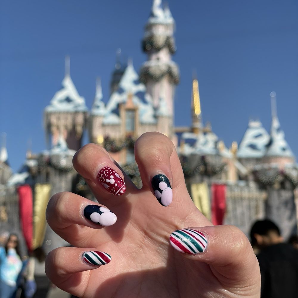 The Polish Lounge - Poly gel My super complex Disney nails. Done by May - Nail Salons Near Me - Gilbert, Arizona The Polish Lounge - Poly gel My super complex Disney nails. Done by May - Nail Salons Near Me - Gilbert, Arizona
