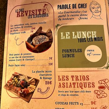 Skybar - Carte - Seafood Near Me - Calvisson, 30