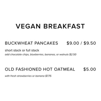 Georgie's Diner - EIGHT DOLLARS to add half of a $.25 banana to your oatmeal?! I'm aware of what a ripoff this place is, but this is appalling. - Vegan Near Me - West Haven, Connecticut Georgie's Diner - EIGHT DOLLARS to add half of a $.25 banana to your oatmeal?! I'm aware of what a ripoff this place is, but this is appalling. - Vegan Near Me - West Haven, Connecticut
