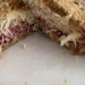 Side Door Deli - Ruben was delicious!  Flavorful corned beef, tangy sauerkraut and very tasty sauce - Delis Near Me - Saint Petersburg, Florida