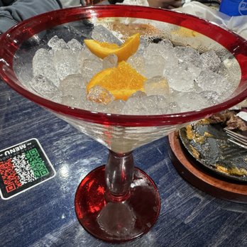 Tlaquepaque - Empty margarita, base is a LOT of ice - Mexican Near Me - Brunswick, Ohio Tlaquepaque - Empty margarita, base is a LOT of ice - Mexican Near Me - Brunswick, Ohio